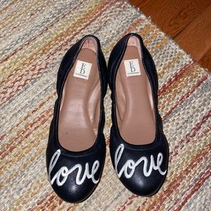 Black Ellen Degeneres Flats